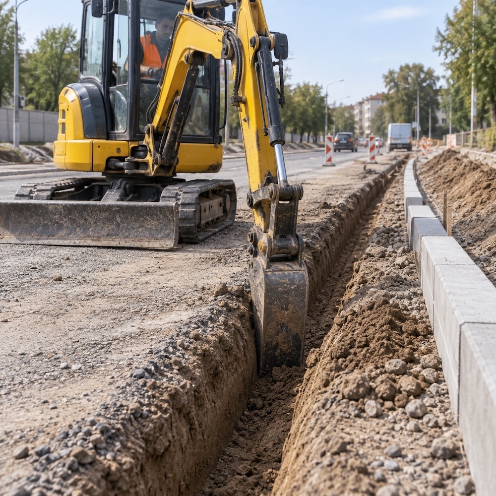 Професійне встановлення дорожніх бордюрів у Києві